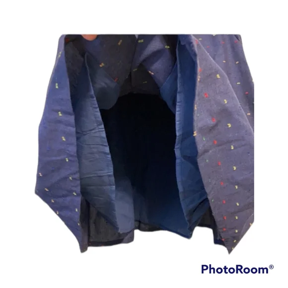 NWT ModCloth Chamboray Color Spec Midi Skirt - Picture 5 of 7